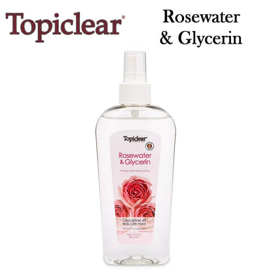 Topiclear Rosewater & Glycerin Skin Care, 8 oz