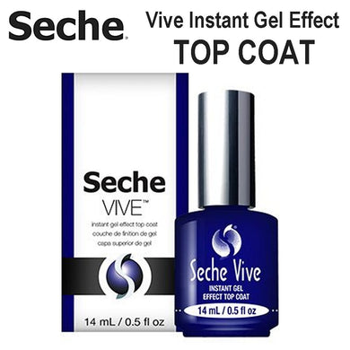 Seche Vive Instant Gel Effect Top Coat, 05 oz