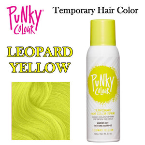 Punky Colour Temporary Hair Color Spray "Leopard Yellow", 3.5 oz