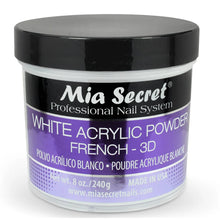 Mia Secret Acrylic Powder - "White" for French & 3D, various sizes