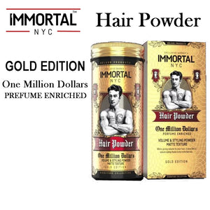 Immortal NYC - Hair Powder, Gold Edition, One Million Dollar Perfume Enriched, 20g