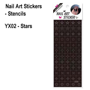 Nail Art Stickers - Stencils (YY-1916)