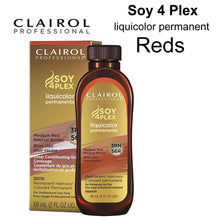 Clairol Soy 4 Plex liquicolor, Reds