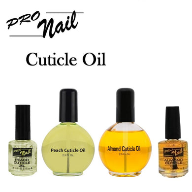 Pro Nail Cuticle Oil - 2.5oz / 0.5oz (Peach or Almond)