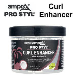 Ampro Curl Enhancer Hair Gel, 10 oz