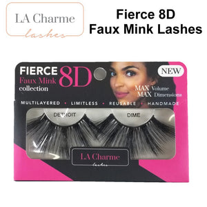 LA Charme Fierce 8D Faux Mink Lashes