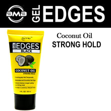 bmb Gel Edges Black Castor Oil Strong Hold, 1 oz