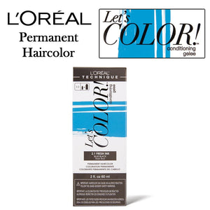 L'Oreal Let's Color! Permanent Haircolor, 2 oz