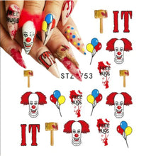 Nail Stickers - Halloween 28 (STZ-753-Clear Pack)