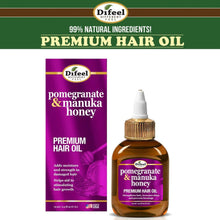 Difeel Hair Oil, 99% Natural Blend Premium Hair Oil, 2.5 oz