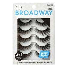 Broadway Eyelash, 5D Eyes Lash Multi Pack, 20+ Styles