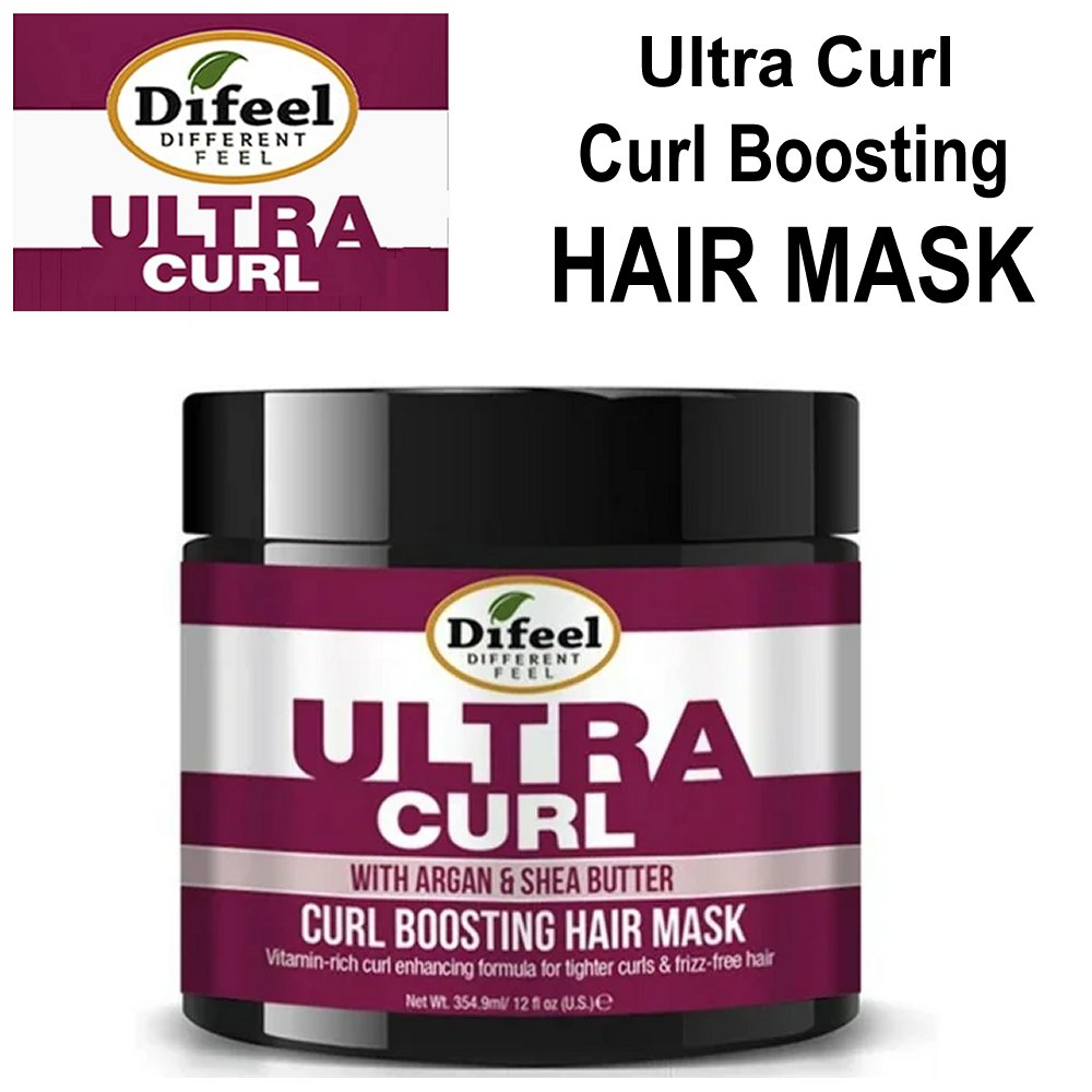 Difeel Hair Mask, Ultra Curl Hair Mask, 12.1 oz