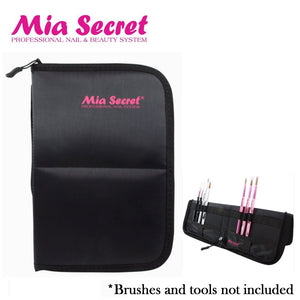 Mia Secret Black Nail Brush Case