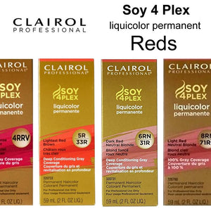 Clairol Soy 4 Plex liquicolor, Reds