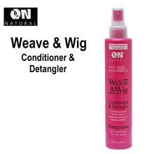 On Natural Weave & Wig Conditioner & Detangler, 8 oz