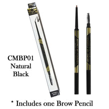 Ebin "Secret of Pharaoh" Micro Brow Pencils (Natural Black, Natural Expresso, or Natural Brown)
