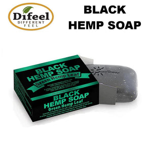 Difeel Black Hemp Soap, 5 oz