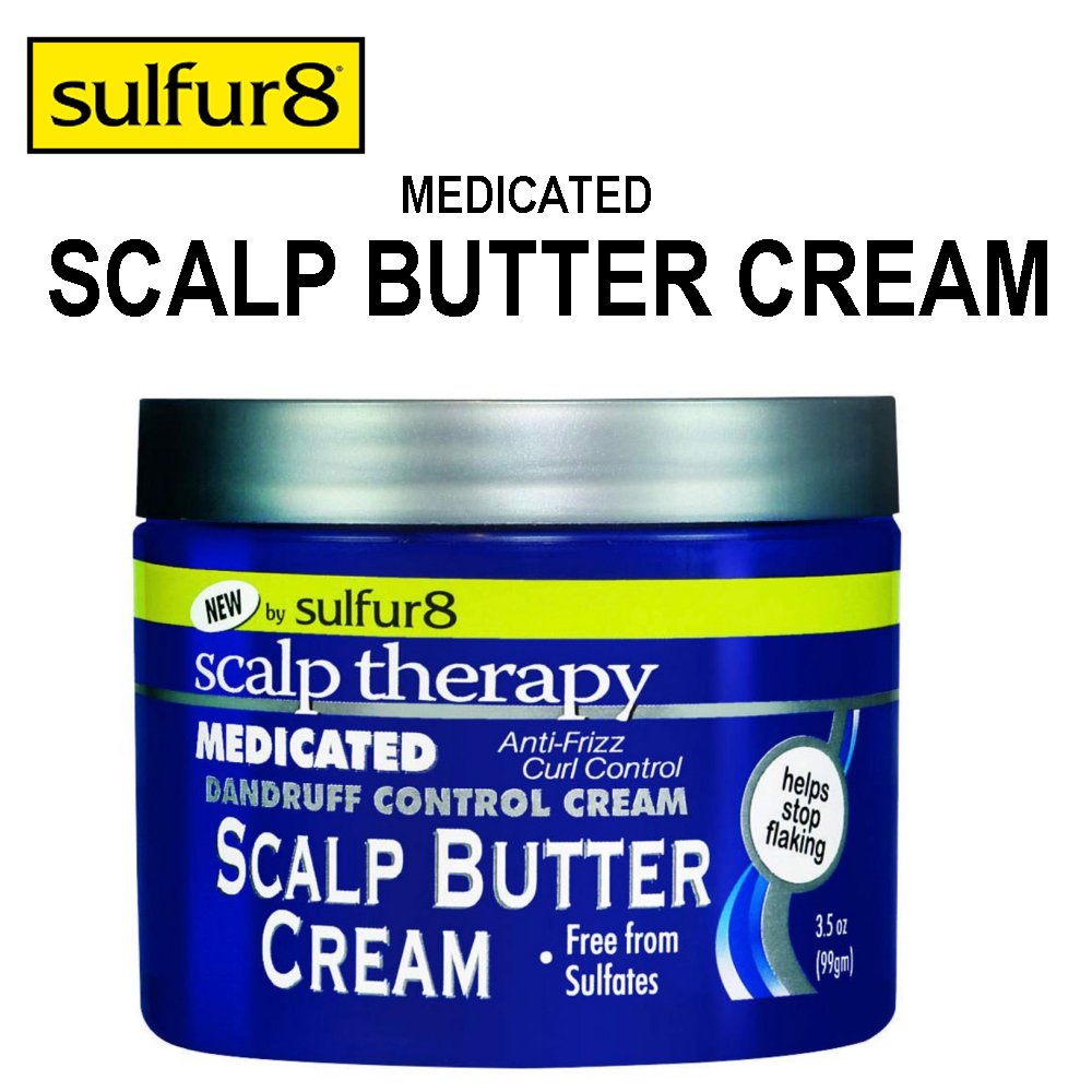 Sulfur8 Scalp Butter Cream, 3.5 oz