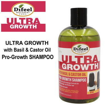 Difeel Ultra Growth Shampoo, 12 oz