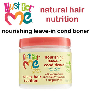 Just for Me Natural Hair Nutrition Leave-In Conditioner, 15 oz