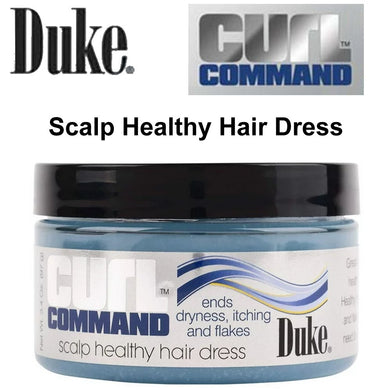 Duke Curl Command Scalp Healthy Hair Dress, 3.4 oz