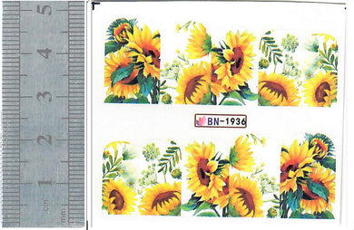 Nail Stickers - Sunflowers (BN-1936)