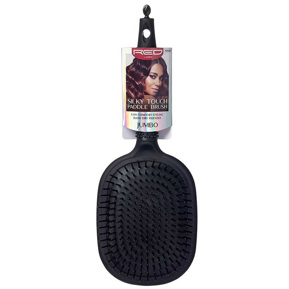 Red by Kiss Rubberized Paddle Brush (Jumbo)
