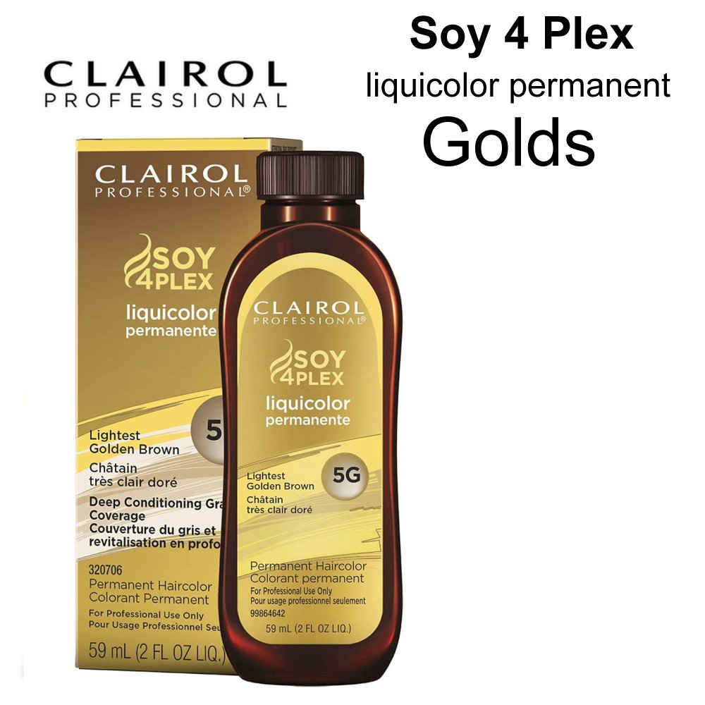 Clairol Soy 4 Plex liquicolor, Golds