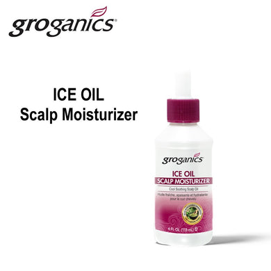 Groganics Ice Oil Scalp Moisturizer, 4 oz