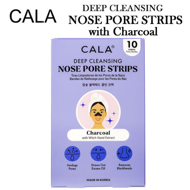 Cala Nose Pore Strips, Deep Cleansing, 10 pack (67205)