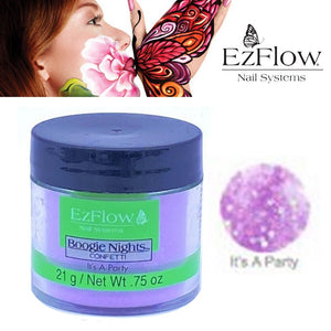 EZ Flow Acrylic Powders "Boogie Nights Collection", 0.75 oz