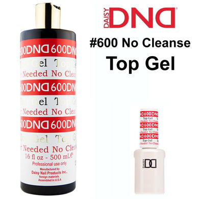 DND 600 Top Gel, No Cleanse