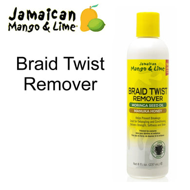 Jamaican Mango & Lime Braid Twist Remover, 8 oz