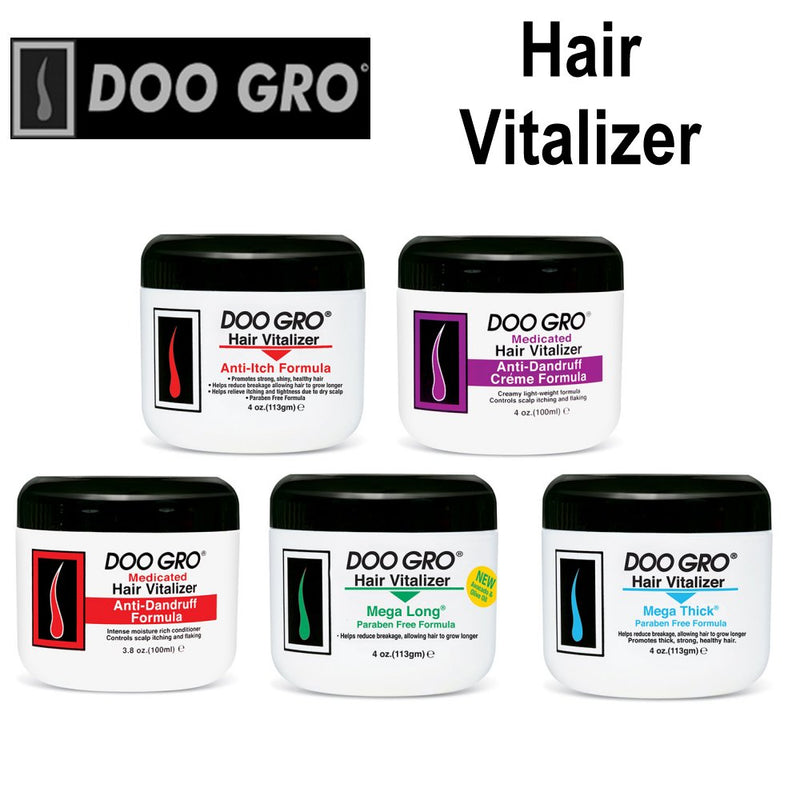 Doo Gro Hair Vitalizer Mega Long - Crème Hydratante Cheveux 113g - Sans Paraben