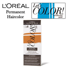 L'Oreal Let's Color! Permanent Haircolor, 2 oz