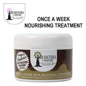 3 Sisters of Nature Once A Week Nourishing Treatment, 8 oz