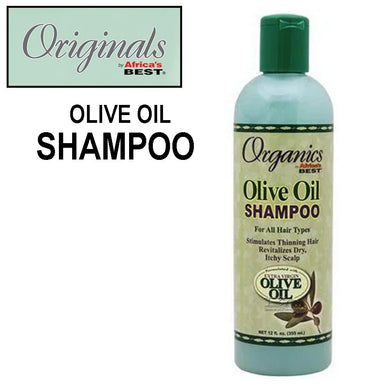 Africa's Best Originals Olive Oil Shampoo, 12 oz