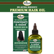 Difeel Hair Oil, 99% Natural Blend Premium Hair Oil, 2.5 oz