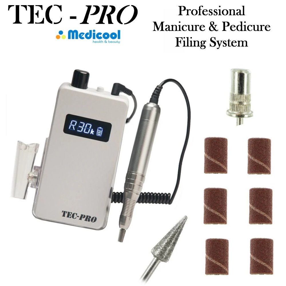Tec-Pro Professional Manicure & Pedicure Filing System