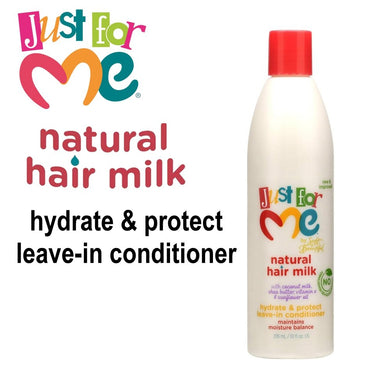 Just for Me Natural Hair Milk Leave-In Conditioner, 10 oz