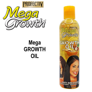 Mega Growth Anti-Breakage Growth Oil, 8 oz