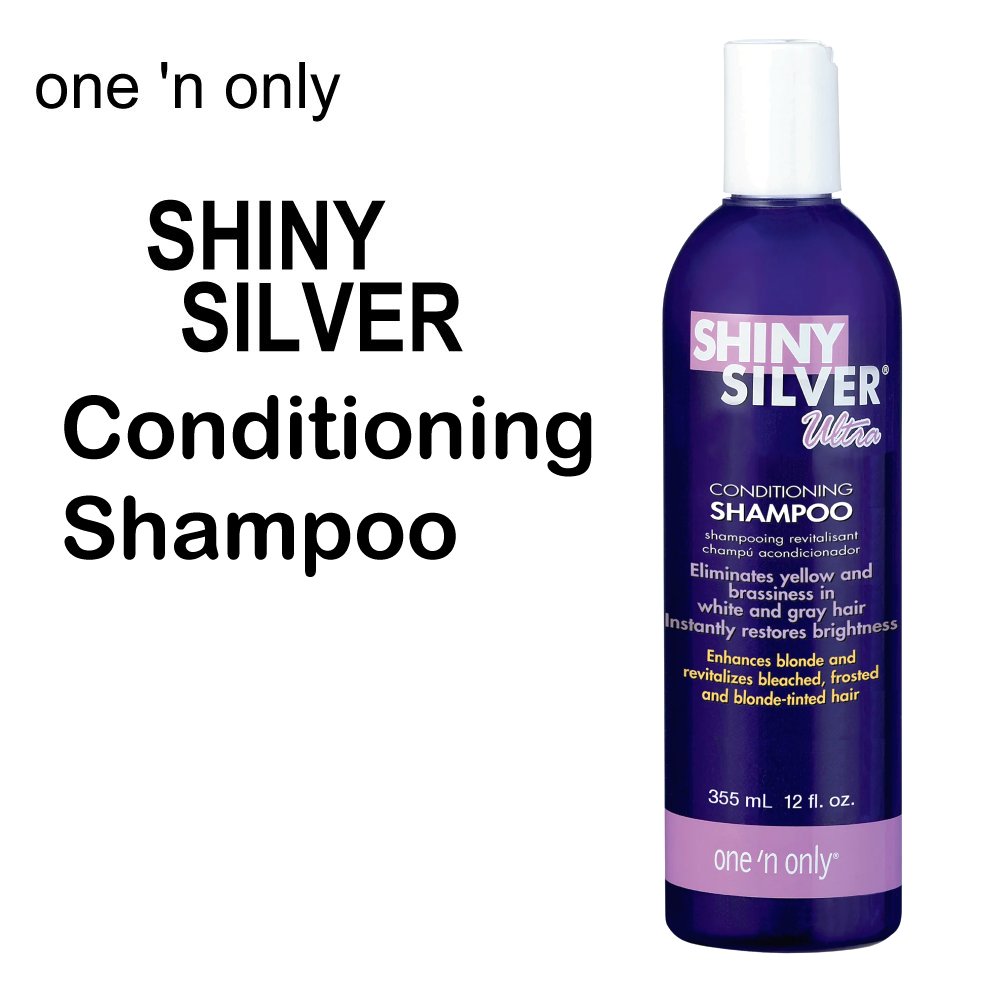 one 'n only Shiny Silver Ultra Conditioning Shampoo, 12 oz