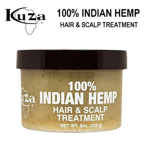 Kuza 100% Indian Hemp Hair & Scalp Treatment, 8 oz
