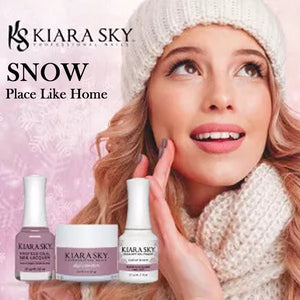 Kiara Sky (597-602) "Snow Place Like Home" DIP POWDER / GEL POLISH / NAIL LACQUER