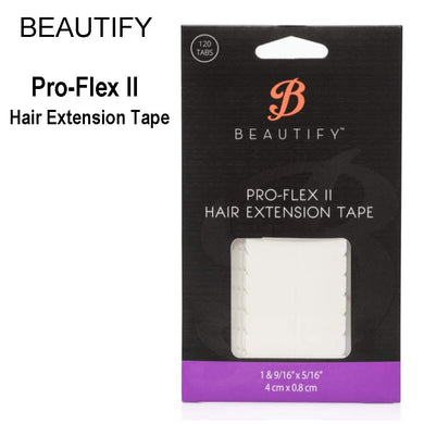 Beautify Pro-Flex II Hair Extension Tape (120 Tabs)