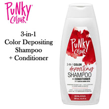 Punky Colour 3-in-1 Color Depositing Shampoo + Conditioner, Redilicious (67621)