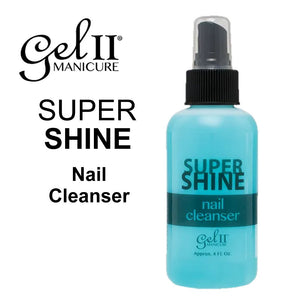 Gel II Super Shine Nail Cleanser, 4 oz