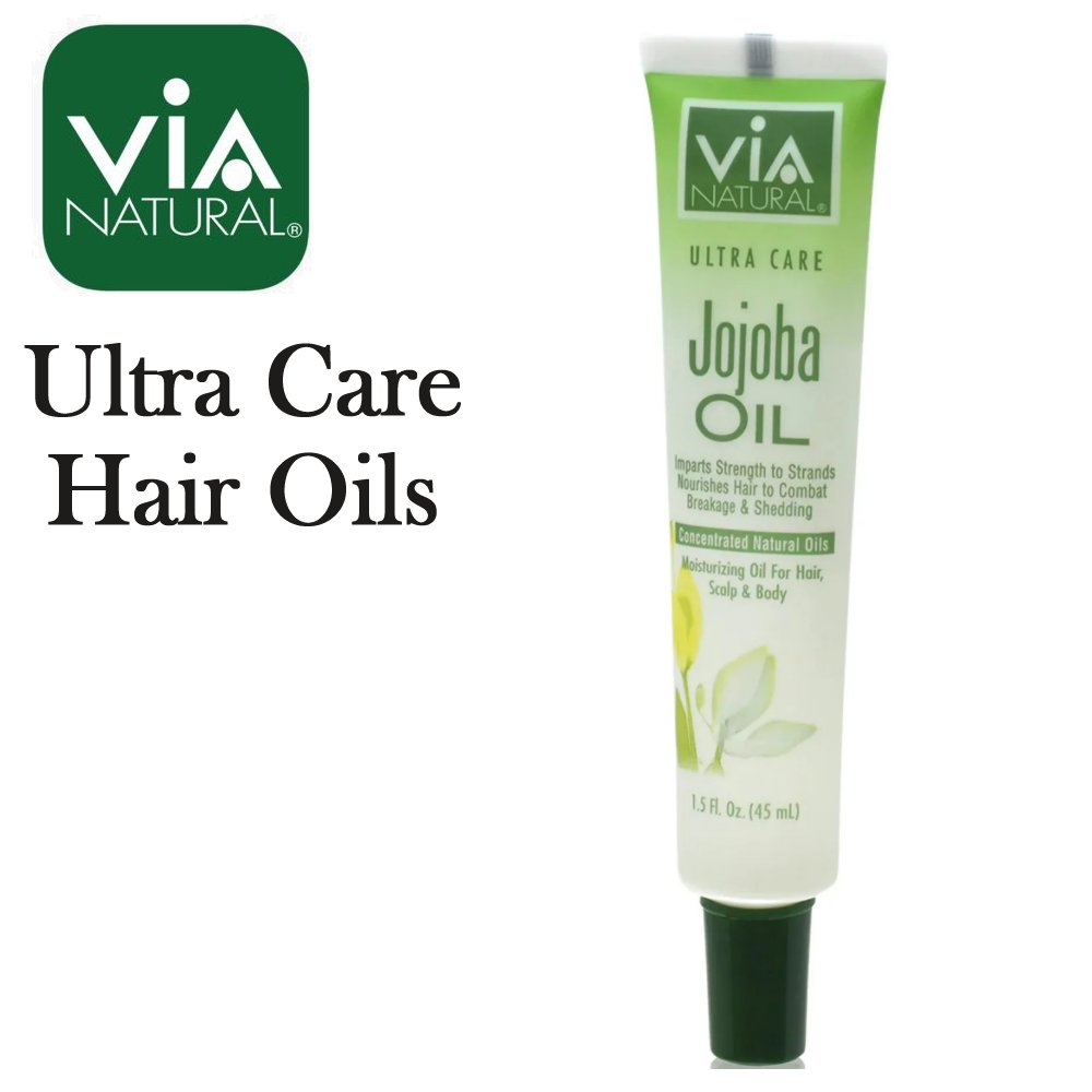 Via Natural Ultra Care Hair Oils, 1.5 oz  EP Beauty Supply