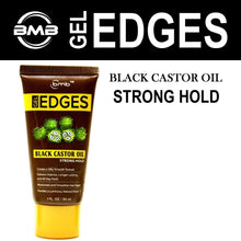 bmb Gel Edges Black Castor Oil Strong Hold, 1 oz