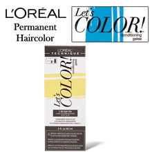 L'Oreal Let's Color! Permanent Haircolor, 2 oz